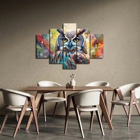 Kép - Egy bagoly festménye (150x105 cm)