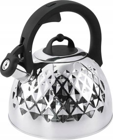 Hagyományos Vízforraló Rozsdamentes Acél 2,5L Síp Indukciós