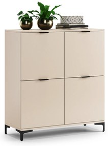 Mazzoni LANA K-100 komód Bézs (Pezsgő) - 4 AJTÓS KOMÓD