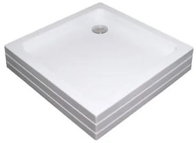 Zuhanytálca négyzet Ravak 90x90 cm akrilát fehér A007701120