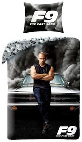 Halálos iramban pamut ágyneműhuzat hátizsákkal 70x90 cm + 140x200 cm