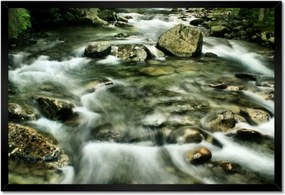 Poszterek keretben 60x40 Folyó a Tátrában