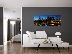 Éjszaka Melbourne-ben (120x50 cm)