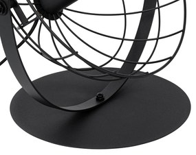 Ipari asztali lámpa fekete állítható - Hanze