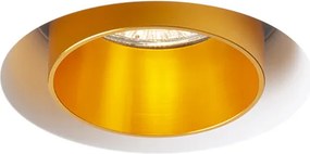 RENDL DAYTONA dönthető gipsz/szálcsiszolt sárgaréz 230V LED GU10 8W