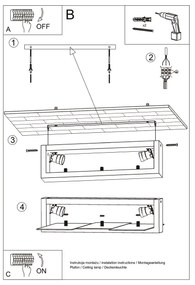 Sollux SL.0079 - Fali lámpa FENIKS 1 1xE27/60W/230V fehér