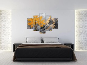 Kép – Arany fa a hegyekben (150x105 cm)