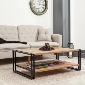 Cosmo Atlantic Pine and Black konferenciaasztal