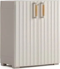 Keter Tároló szekrény komód Groove Base műanyag