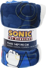 Sonic a sündisznó Unstoppable sherpa takaró 140x190 cm