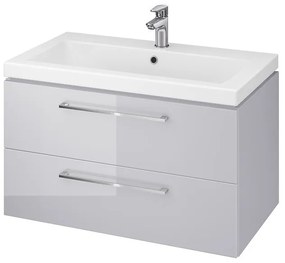 Cersanit - SET szekrény + mosdó, szürke fényű, LARA COMO 80, S801-214