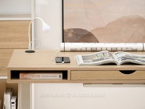 PC asztal Osto 120 (szonoma + fekete). 1109832