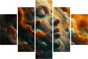 Kép - Arc az űrben (150x105 cm)