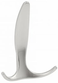 Fogas fém, E18, kalaptartós, szálcsiszolt