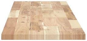 4 db kezeletlen tömör akácfa függőpolc 120 x 30 x 2 cm