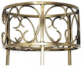 Virágállvány 88x28 cm arany