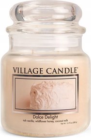 Közepes méretű Dolce Delight gyertya Village Candle
