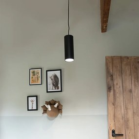 Design lógólámpa fekete - Tubo