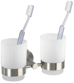 WENKO 19638100 - BOSIO MATT fogkefetartó 17,5x9,5 cm rozsdamentes acél/ezüst