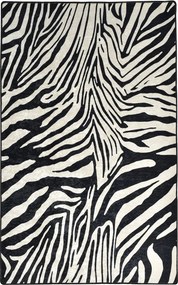 Zebra mintás szőnyeg