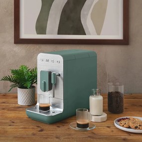 SMEG Automatický kávovar BCC12 na cappucino 19 barů / 1,4l, smaragdově zelená - Smeg