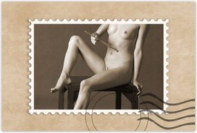 Poszterek 120x80 Aktok Meztelenség Szerelem Fotó