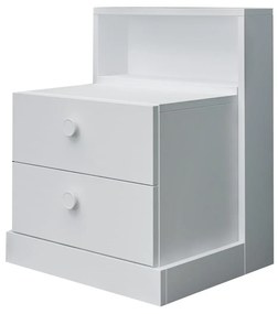 Éjjeliszekrény Nilili 3 (fehér). 1094434