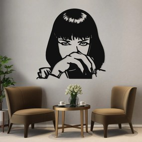 DUBLEZ | Pulp Fiction - Mia Wallace fa falikép
