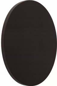 LED-es fali lámpa fa barna kerek 14 cm hálószobába Lucide