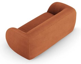 Narancssárga buklé kanapé 210 cm Essen – Cosmopolitan Design