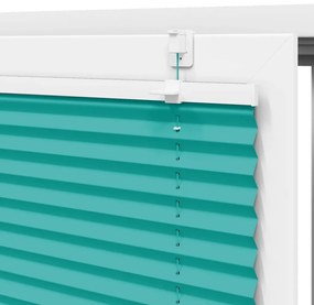 pliszírozott redőny Benzinzöld 55x100 cm szövetszélesség