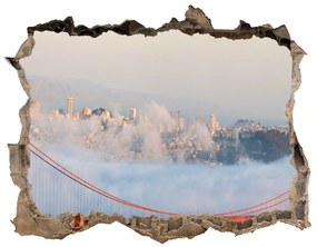 Lyuk 3d fali matrica Bridge san francisco nd-k-4223048