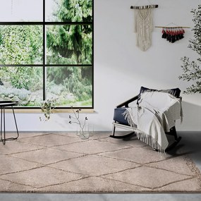 Bézs szőnyeg 160x235 cm Perrotin Beige – Elle Decoration