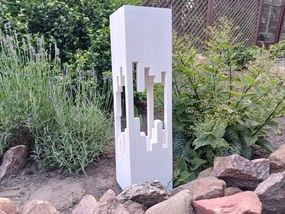 Lampion fa lámpa fehér 60 cm Manhattan