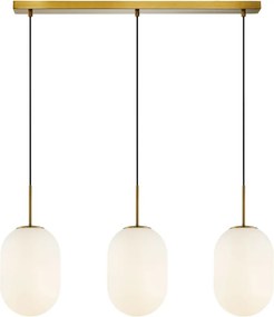 MILAGRO ML0316 ALIAS Többágú Függesztett Lámpa Arany E14 IP20