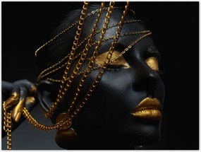 Poszterek 40x30 Arany ékszerek a kézben