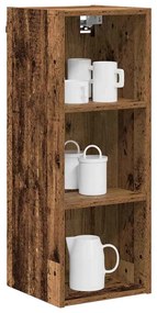 Függő szekrény polcokkal Riga Öreg fa 30 x 29,5 x 80 cm Faanyag