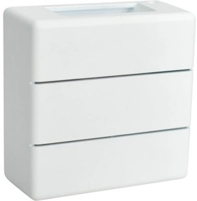 Immax 08521L - LUXLINE LED kültéri fali lámpatest 6W/230V 3000K IP54 fehér