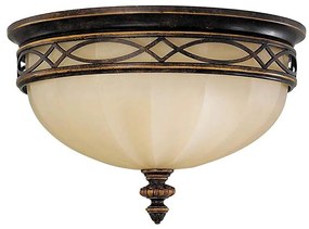 Feiss FE-DRAWING-ROOM-FB - Mennyezeti lámpa DRAWING ROOM 3xE27/60W/230V