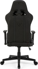 Gamer szék SENSE7 Spellcaster szövet fotel, fekete-piros.