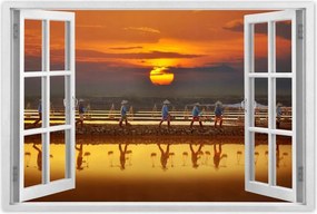 Poszterek 90x60 Kilátás Tájkép