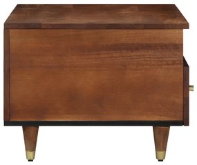 Kávézóasztal 80x54x40 cm Tömör Mangófából
