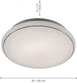 Leuchten Direkt 14744-16 - LED RGB Dimmelhető lámpa JUPI LOLASMART LED/32W/230V + távirányító