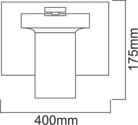 Orlicki Design MELO OR81640 Fali lámpa 1x9,5W/Led 3000K