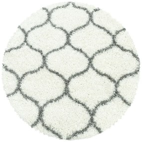 Krémszínű kerek szőnyeg ø 80 cm Salsa – Ayyildiz Carpets