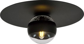 EMIBIG 1129-1 SOLAR Vintage Mennyezeti Lámpák Fekete, Átlátszó E14 IP20
