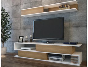 Nappali fal Simpsonic (teak + fehér)  . 1102577