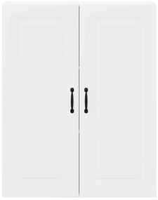 Fali konyhaszekrény polcokkal Fehér 80 x 31 x 100 cm Faanyag