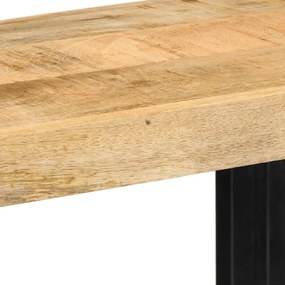 fali polc 70x33x35 cm tömör nyersfa Mango