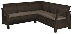 Corfu relax műrattan kerti sarokgarnitúra